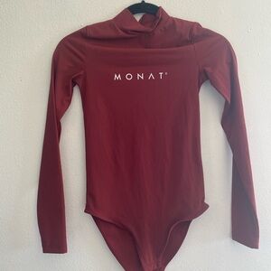 Turtleneck bodysuit strechy fit